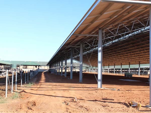Livestock shelters and barns can be utilised throughout the year
