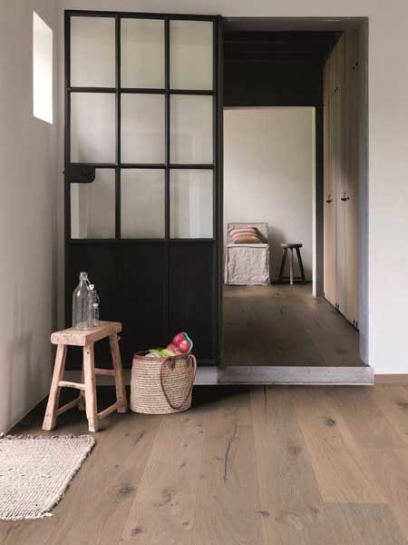 Engineered wood flooring by Premium Floors features three layers of durable timber including a core layer of rubberwood
