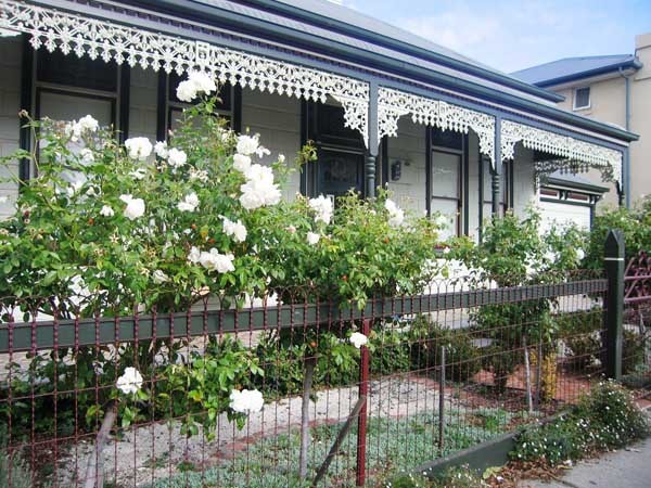 A Victorian cottage with lacework
