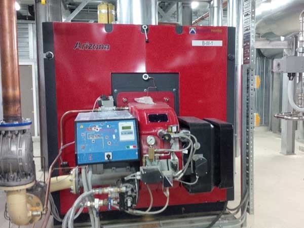 Automatic Heating&rsquo;s Arizona dual fuel boiler
