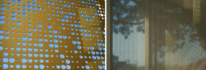 Perforated screen