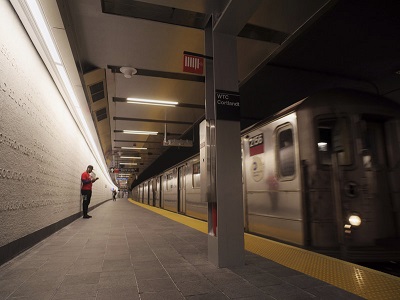 WTC Cortlandt subway station&nbsp;(Patrick Sison/AP)
