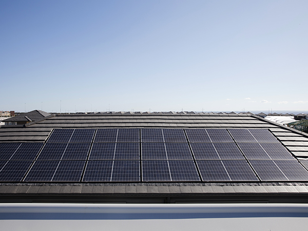 Monier has partnered with Bradford to create inline solar, where the panels are integrated into rooflines.