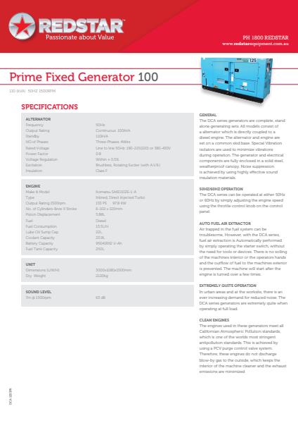 Prime Fixed Generator 100