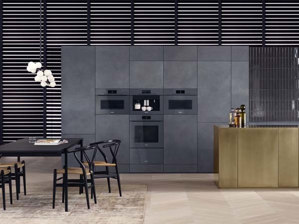 Miele ArtLine designer range introduces a warm and appealing Graphite Grey
