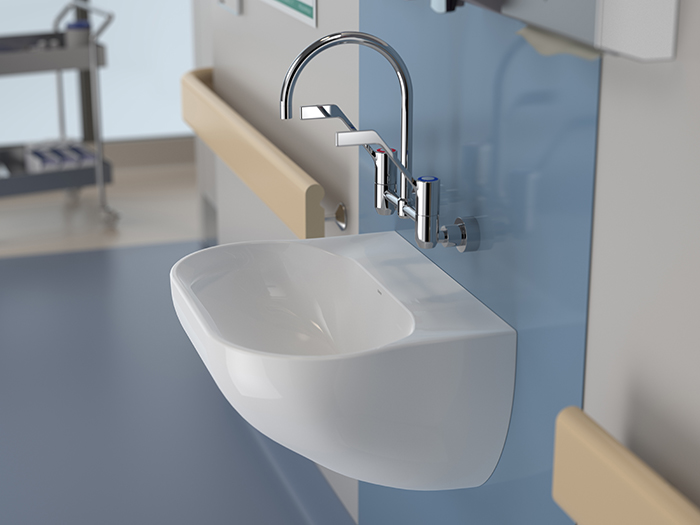 Caroma G Series+ infection control tapware