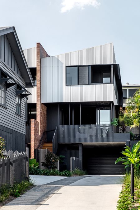 Longfellow Terraces exterior Queenslander inspired