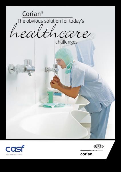 Corian healthcare brochure