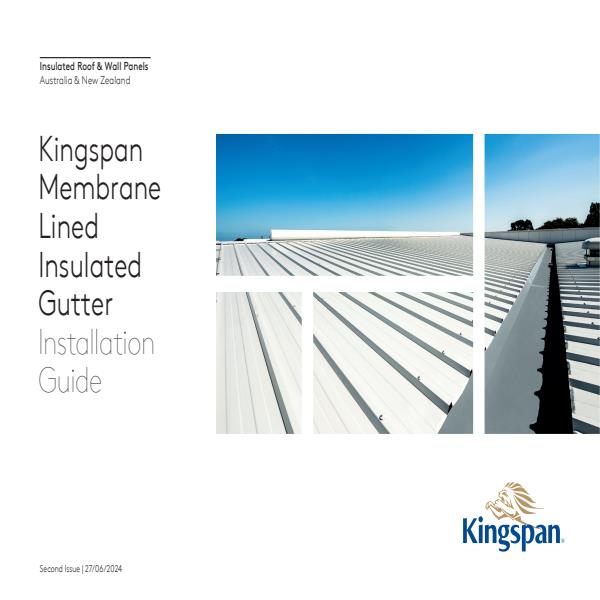 Kingspan Membrane Lined Insulated Gutter Installation Guide