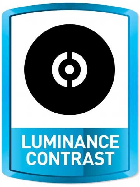 A key objective of luminance contrast is to increase the usability of any facility for those with vision impairment
