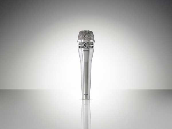 KSM8 Dualdyne cardioid dynamic vocal microphone in brushed nickel finish
