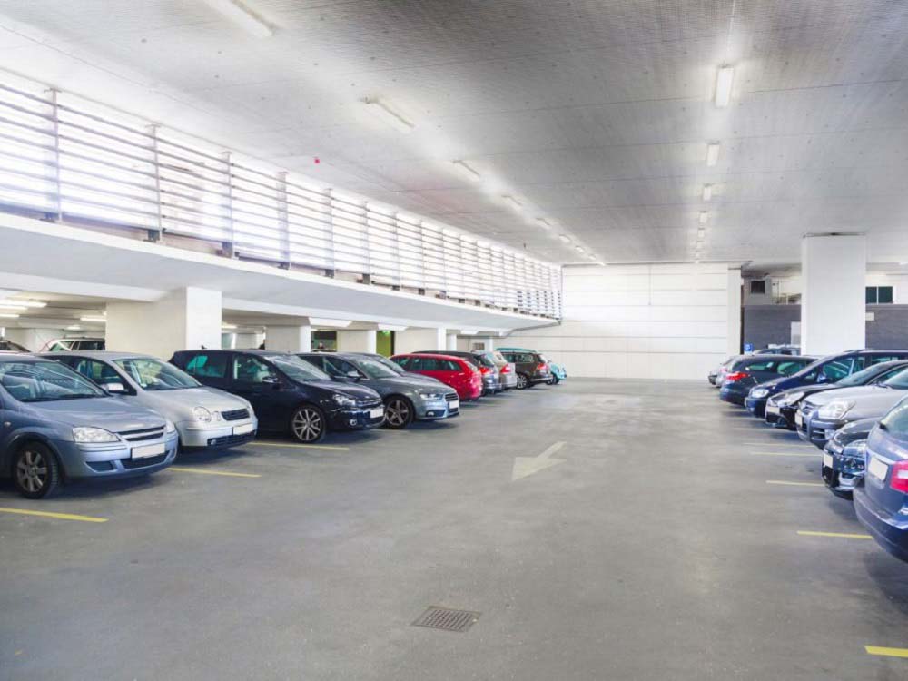 Products meeting requirements for underground car park soffits 