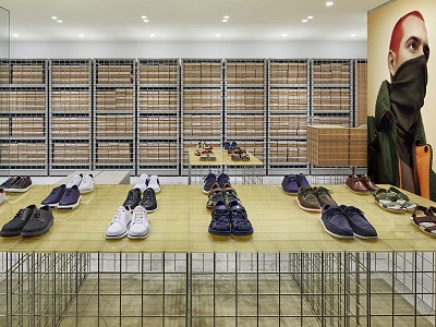 The Camper store by Schemata Architects
