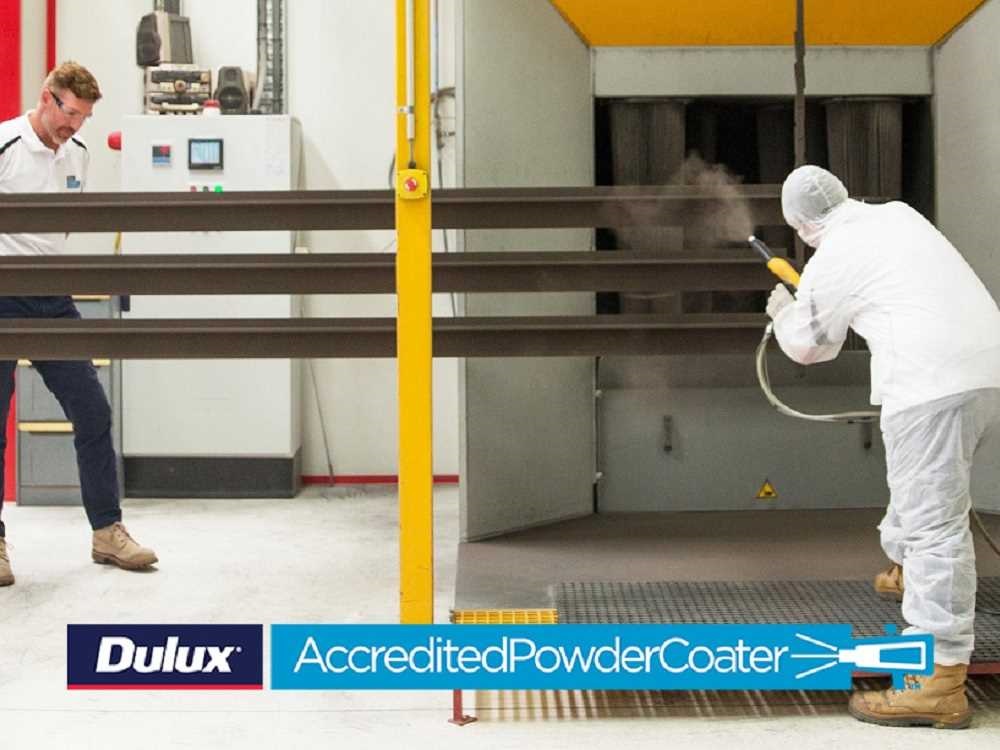 Dulux Accredited Powder Coater
