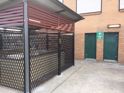 ATDC&rsquo;s concertina security shutters
