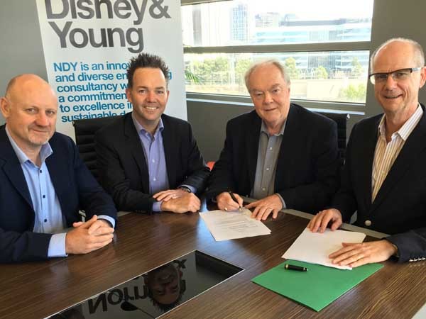 Formal signing of the Sterling Cooper acquisition by NDY
