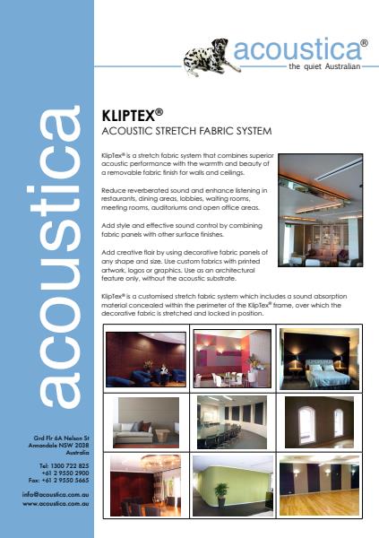 KlipTex® Stretch Fabric Systems