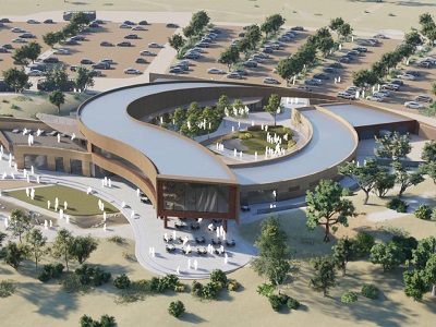 The proposed Visitor Information Centre at Monarto Zoo&#39;s Wild Africa development
