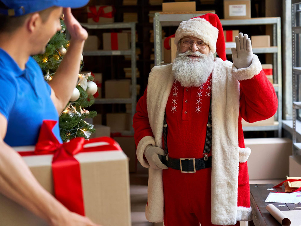 Safe parcel delivery during the holidays