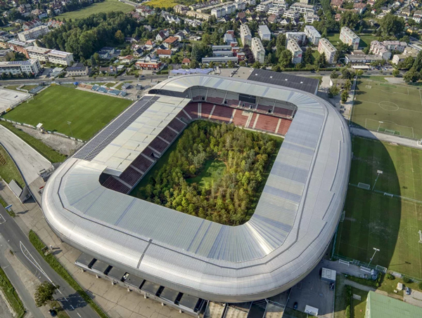 klaus littmann for forest klagenfurt football stadium
