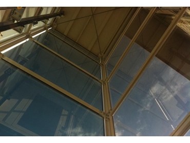 Sunscreen Window Tinting installs 3M Night Vision NV15 solar control films in glass lift