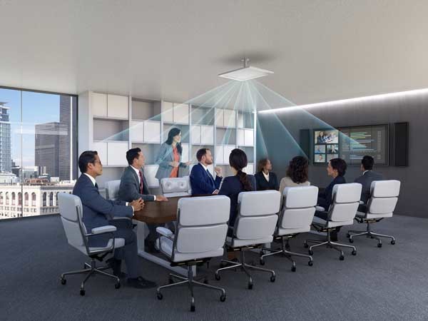 Microflex Advance Ceiling Array captures best-in-class audio from above the meeting space
