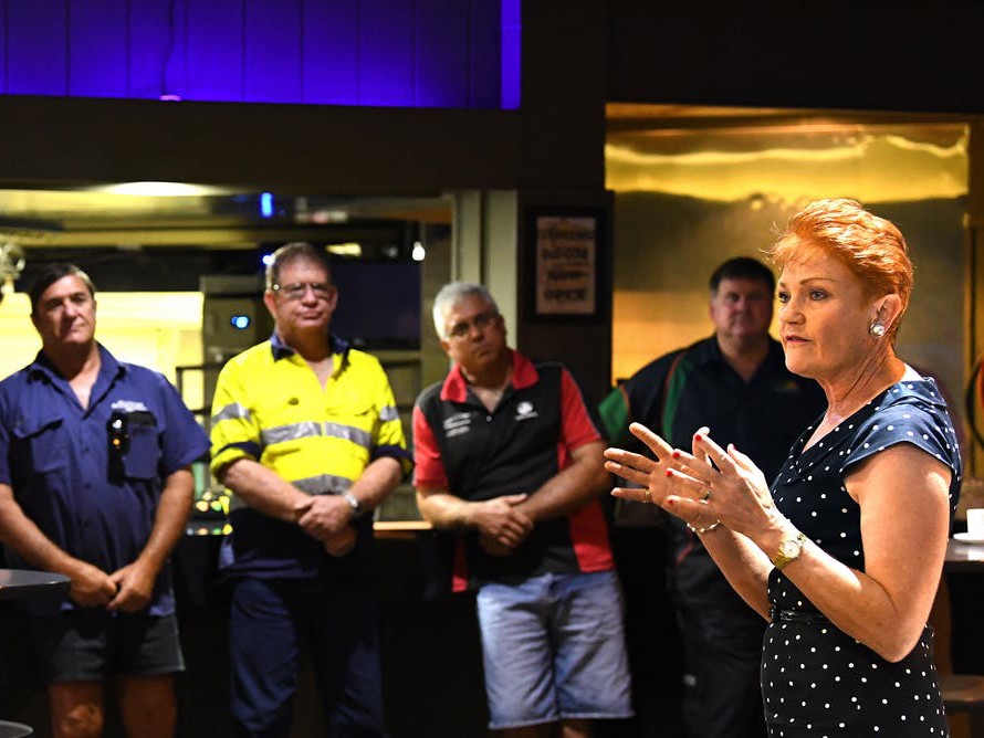 Pauline Hanson&#39;s One Nation will contest ten of 12 northern electorates. Photography by Dave Hunt&nbsp;
