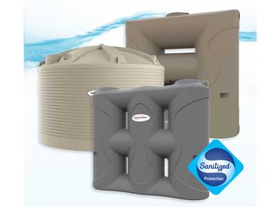 Waterguard rainwater tanks
