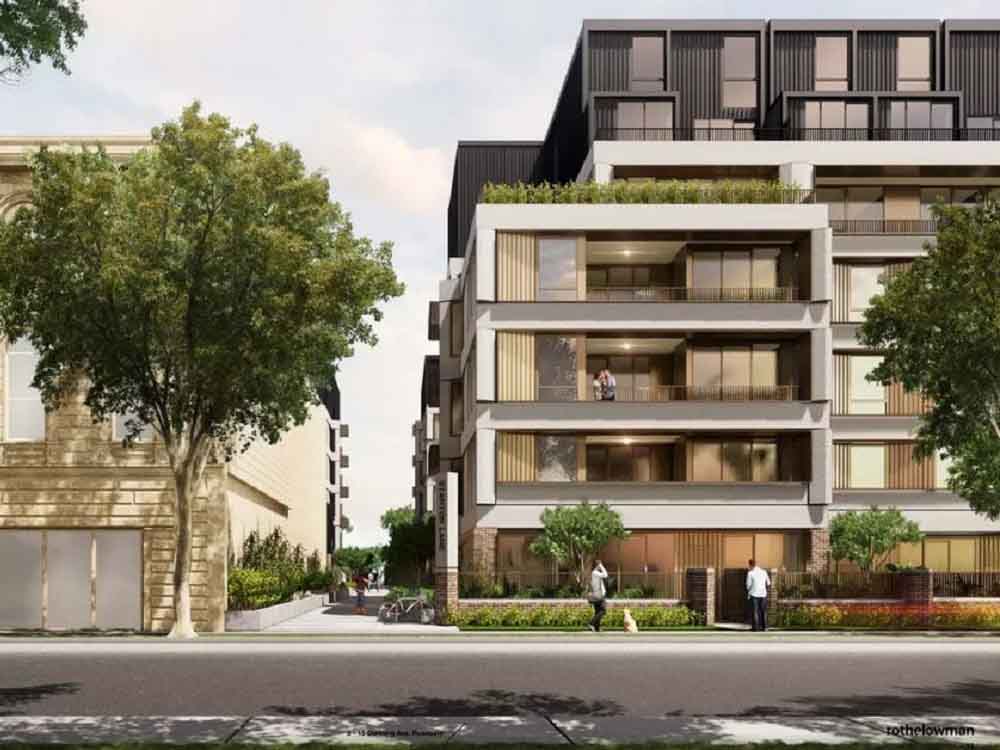 Rothelowman design Stockland apartments
