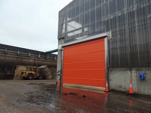 DMF&rsquo;s corrosion resistant high speed doors installed at Elf Farms
