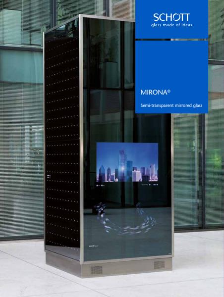 MIRONA® Semi-Transparent Mirrored Glass Product Brochure