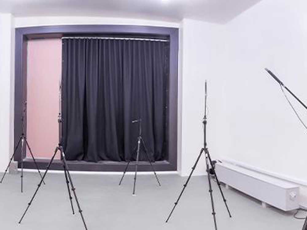 Acoustic curtain testing