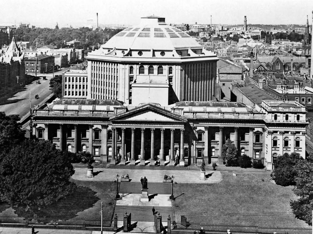 The State Library of Victoria designed by Joseph Reed. Image: Urban Melbourne/State Library of Victoria
