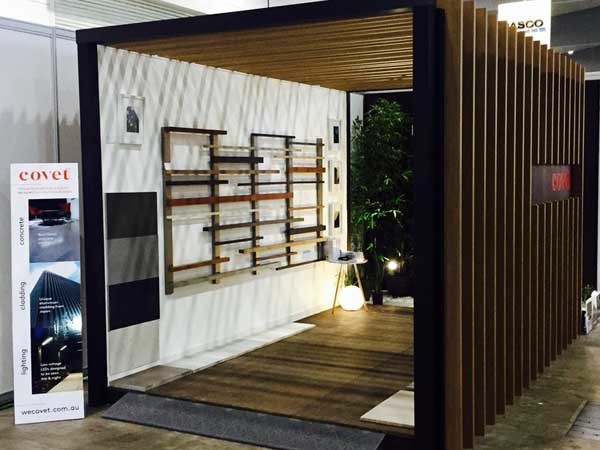 Covet&rsquo;s bespoke stand at DesignBuild Expo 2016
