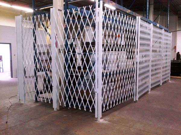 ATDC’s steel warehouse racking gates