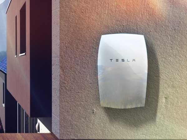Tesla Powerwall home battery unit
