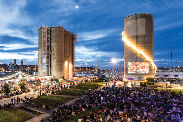 Auckland Waterfront Silo Park