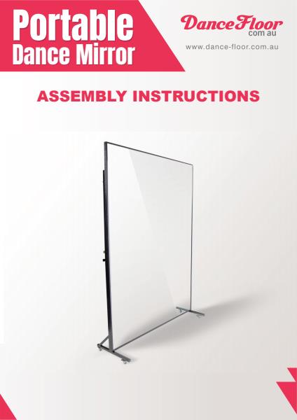 Dance Floor by Transtage Portable Dance Mirror Assembly Manual