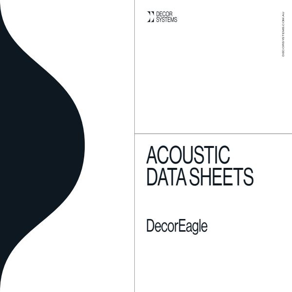 DecorEagle Acoustic Data Sheet